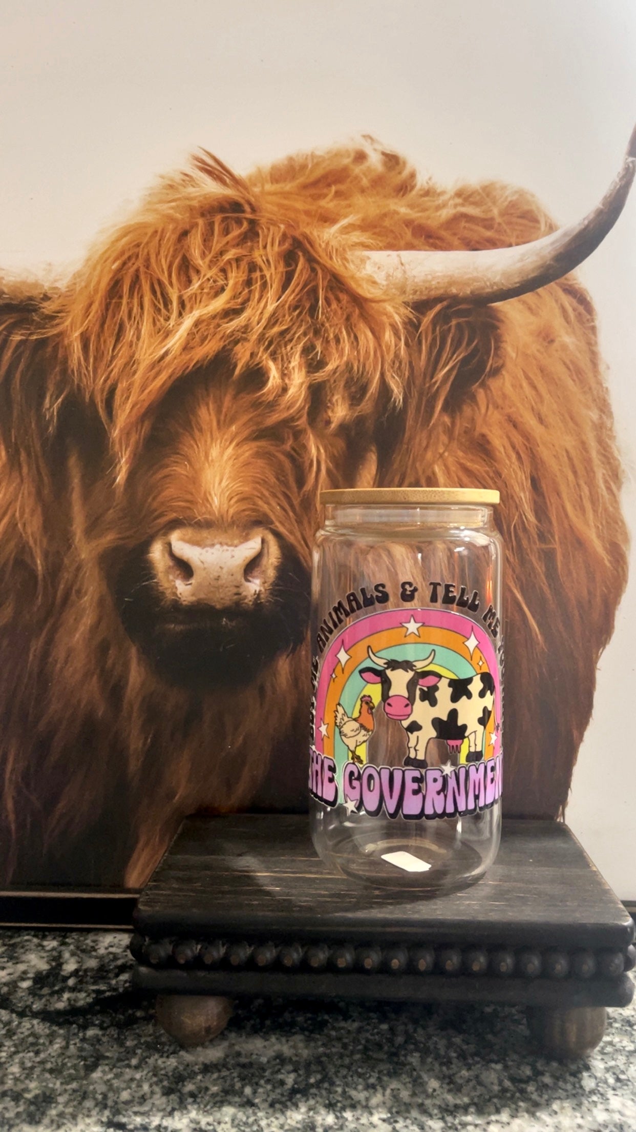 Buy Me Cows & Tell Me You Hate The Gov Glass