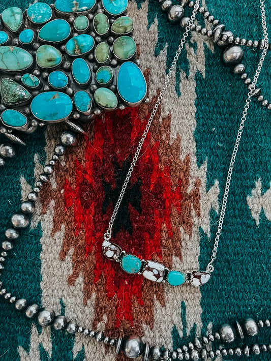 TRB Crawler Wildhorse/Turquoise Necklace